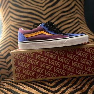 Multicolored Vans old skool like new